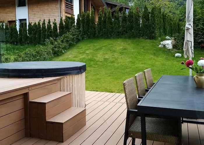 De Luxe Avec Jacuzzi, Vue Montagne Et Jardin