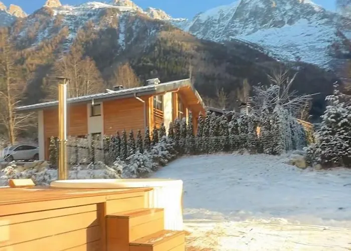 Apartment De Luxe Avec Jacuzzi, Vue Montagne Et Jardin Chamonix